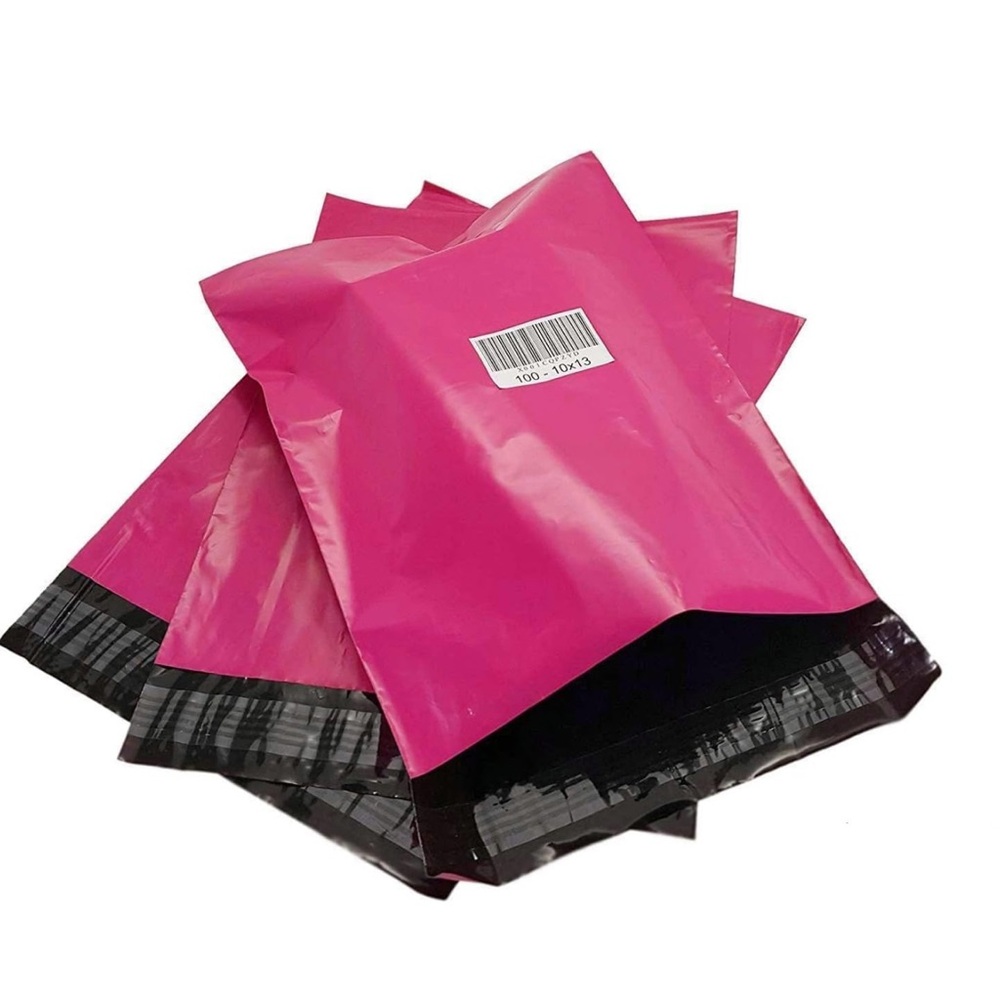 ❤️20 10x13 (HOT Pink)  Poly Bags
